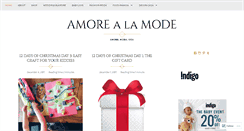 Desktop Screenshot of amorealamode.com